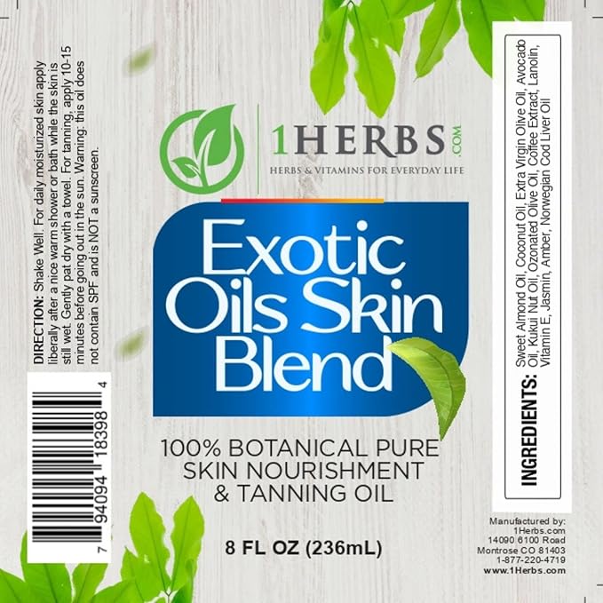 Sunset Elixir: Your Passport to an Exotic Outdoor Tanning Experience – Enriched with Vitamin E, Sweet Almond Oil for Skin, Coconut Dreams, and Avocado Delight for Accelerated Sun-Kissed Skin, 8 Fl Oz