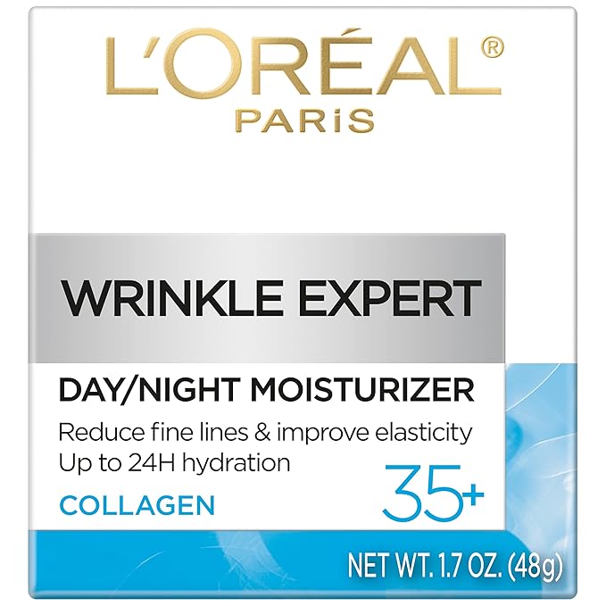 L'Oreal Paris Wrinkle Expert 35+ Anti-Aging Face Moisturizer with Collagen 1.7 oz