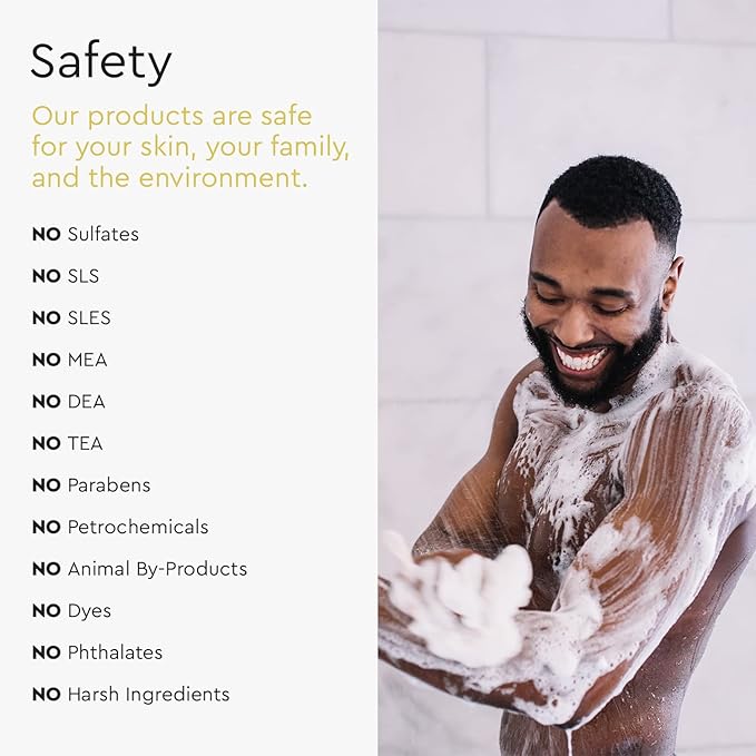 Puracy Natural Body Wash - 2pk 12 fl oz / 355 ml - Body Wash Sensitive Skin - 98.6% Pure Plant Ingredients - Body Wash Women, Men & Kids - Moisturizing Body Wash / Shower Gel - Coconut & Vanilla