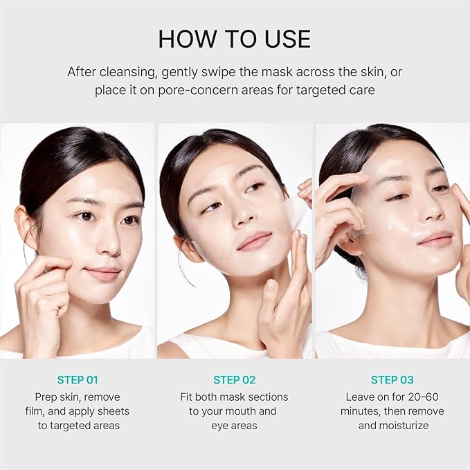 REJURAN® Ampoule Infused Lifting Mask, DOT™ c-PDRN® – Firming & Pore-Tightening Hydrogel Sheet with Waterfalling Complex for Radiant, Elastic-Looking Skin, Korean Skin Care (28g x 4ea)