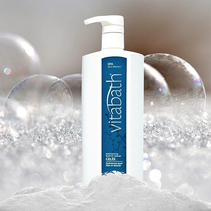 Vitabath ORIGINAL Moisturizing Bath & Shower Gelée (21 oz, Sandalwood)
