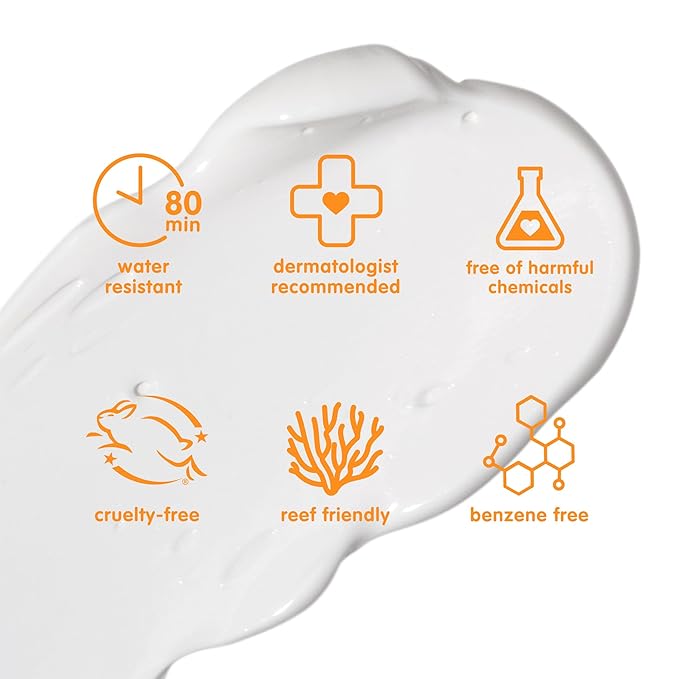 Thinkbaby Baby Sunscreen for Sensitive Skin, 3 Fl Oz, SPF 50 Clear Zinc Oxide Baby Mineral Sunscreen, Broad Spectrum UVA/UVB Protection, Natural, Water Resistant, Reef Safe, Vegan | Natural, Water Resistant, Reef Safe, Vegan