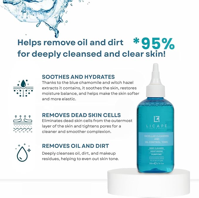LICAPE® Pore Astringent, Purifying and Oil Balancing Tonic 200ml