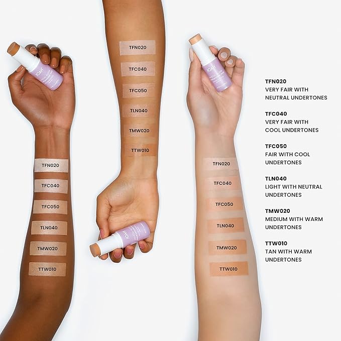 JOAH Crystal Glow Tinted Luminizer Stick, Multitasking Korean Makeup Highlighter and Bronzer Stick, Customizable Formula for a Natural Glow, Peptide Infused, Medium with Warm Undertones (Pack of 2)