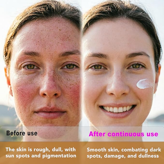 Relief Sun Organic Sunscreen SPF50+,Rice and Probiotics PA++++Korean Cream Care | Korean Skin for All Skin Types | UV Defens Nourishing Skin Protection 2PCS