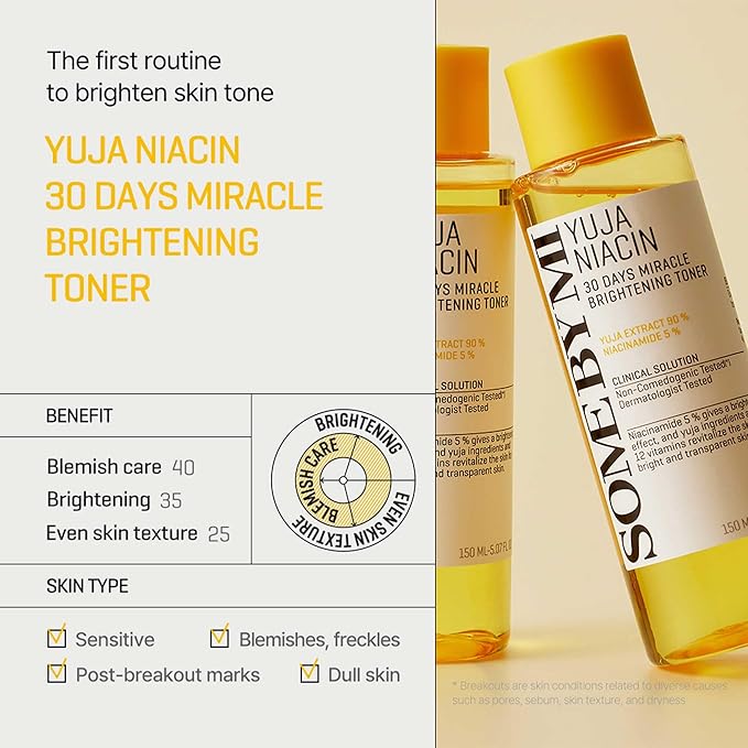 SOME BY MI Yuja Niacin Anti Blemish Serum & Toner