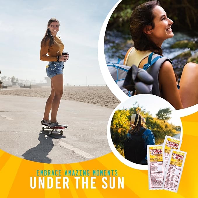 Safetec Sunscreen Lotion 53700 3.5 Gram Packets SPF 30 - (Box of 25)