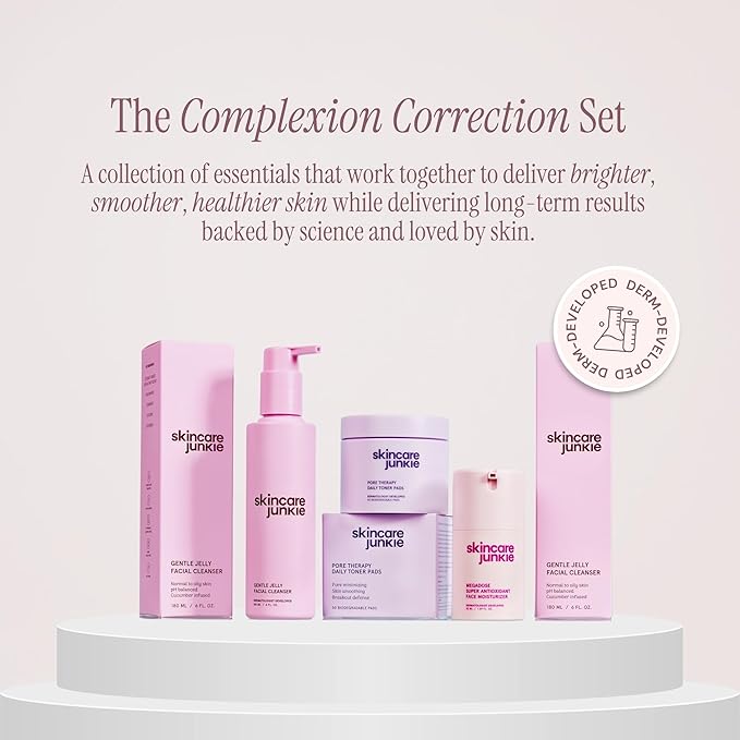 Pore Therapy Daily Toner Pads, Exfoliates Pore-Clogging Dead Skin Cells, Fragrance-Free, for Normal to Oily Skin, 50 Pads