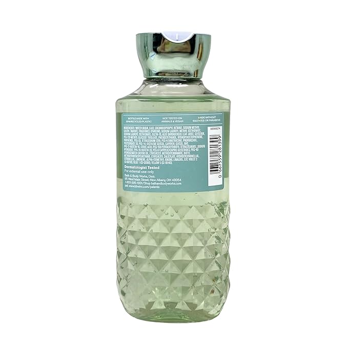 Bath & Body Works Gingham Fresh Deluxe Gift Set - Fragrance Mist - Body Cream - Body Wash and Body Lotion - with a Natural Oats Bar Soap - Full Size