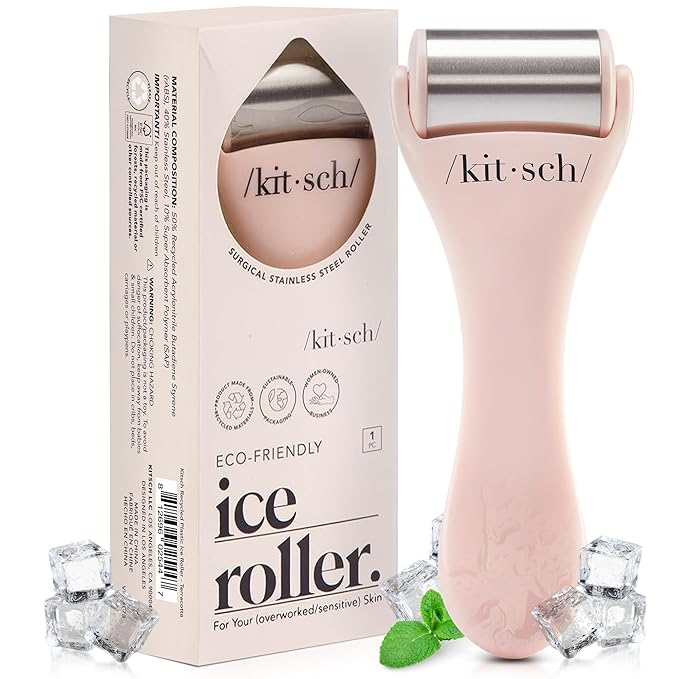 Kitsch Women's Facial Ice Roller, Pink, One Size