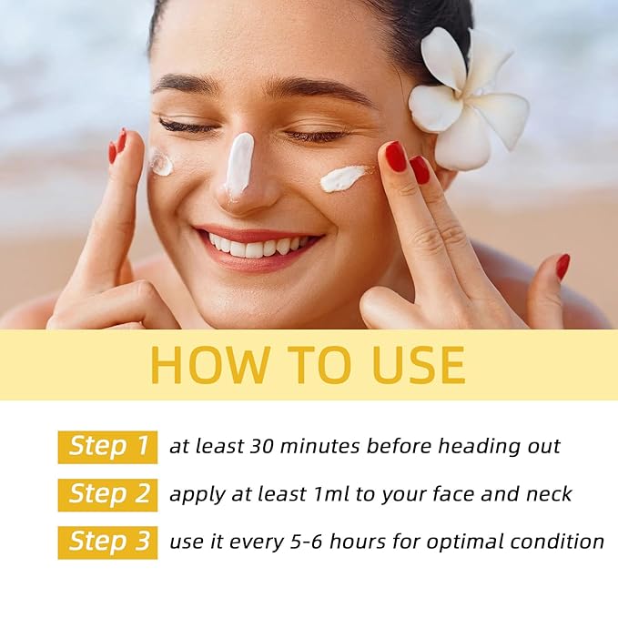 Ultra-light, non-greasy sunscreen - SPF 50+ Waterproof - UVA/UVB protection - Easy to apply (LL)