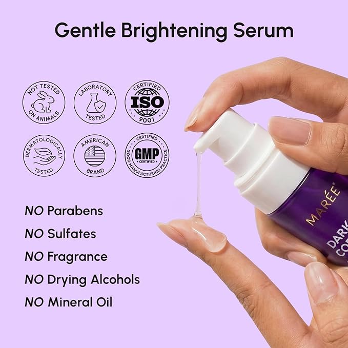 MAREE Dark Spot Remover for Face and Body – Dark Spot Corrector Serum – Hyperpigmentation, Melasma, Sun & Age Spots – Black & Brown Spot Remover for Women – Crema para Manchas Oscuras en la Cara
