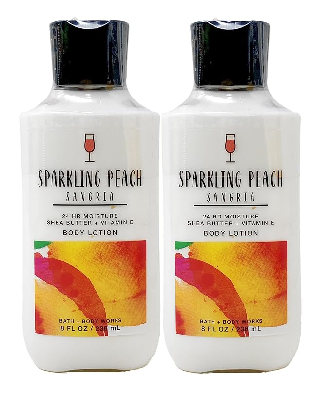 Bath & Body Works Sparkling Peach Sangria - 2 pack - Body Lotion
