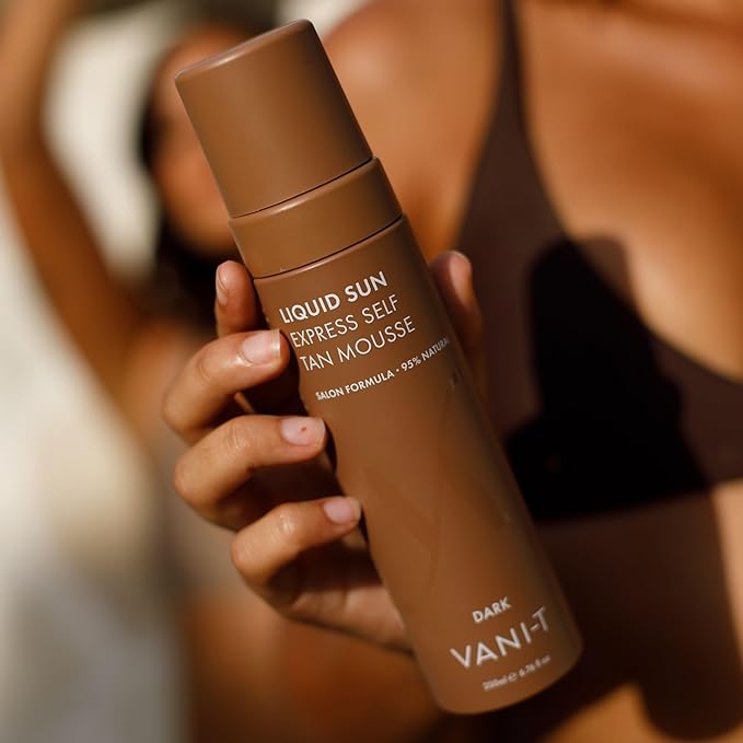 Vani-T Liquid Sun Express Self Tan Mousse - Dark