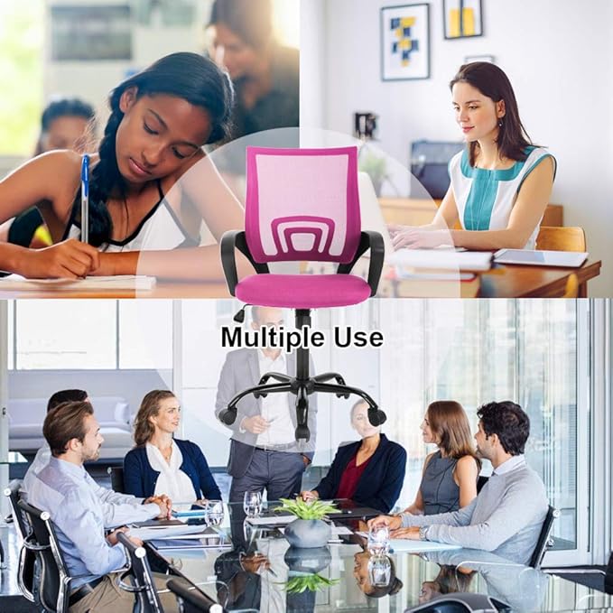 Office Chair Desk Chair Computer Chair Ergonomic Executive Swivel Rolling Chair with Lumbar Support,2 Pack