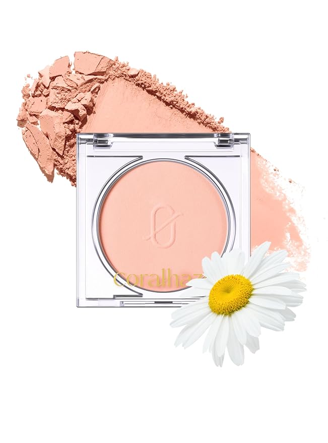 Soft Blur Cheek 02 Cozy Apricot, Silky Air-Blur Powder Blush for Smooth Pore Blurring Finish, Lightweight Buildable Color, Natural Radiance, Long-Lasting Wear, Soft Blush, Korean Makeup