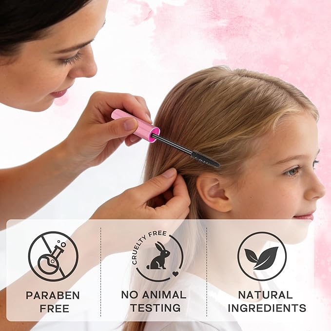Hair Finishing Stick, 2pcs Hair Mascara for Flyaway Tamer, Fly Away Hair Tamer Stick for Enhance Gloss of Hair, Anti Frizz Broken Hair Baby Hair Flash Moment Flyaway Stick, Non-Greasy