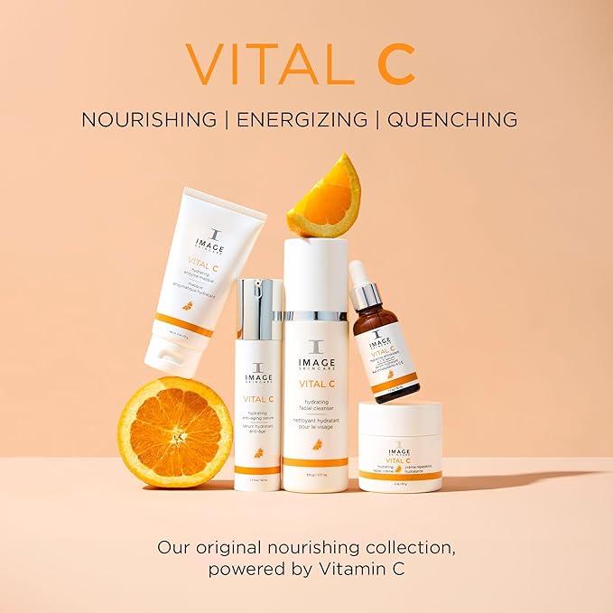 IMAGE Skincare,VITAL C Hydrating Intense Moisturizer,Lightweight Face Lotion with Hyaluronic Acid and Shea Butter,for Dry Skin,1.7 fl oz.,(Pack of 2)
