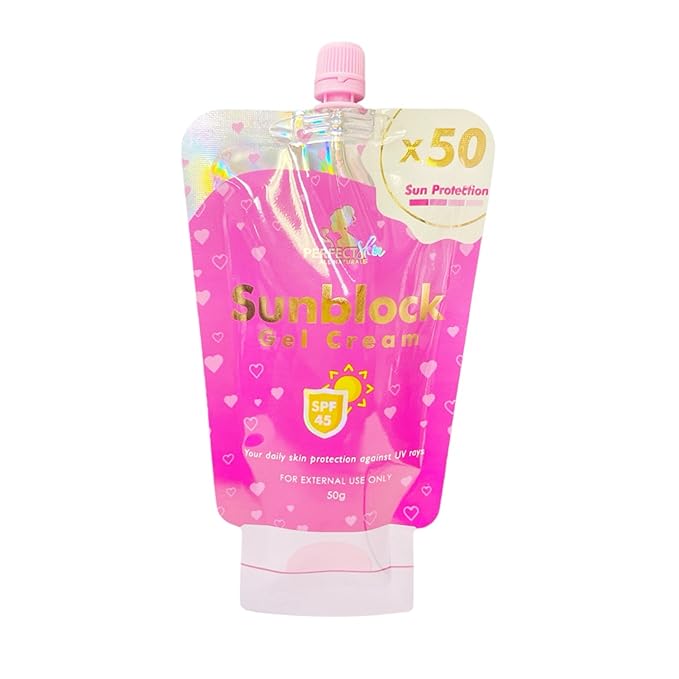 1 Sachet Perfect Skin Sunblock Gel-Cream SPF 45-50g