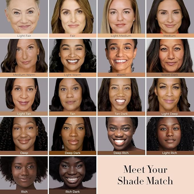 LUMINESS Silk Airbrush Spray Foundation 2-PC Kit - Foundation & Dual-Sided Angled Makeup Brush - Buildable Coverage, Anti-Aging Formula, Humidity Resistant, Hydrates & Moisturizes, Light Fair