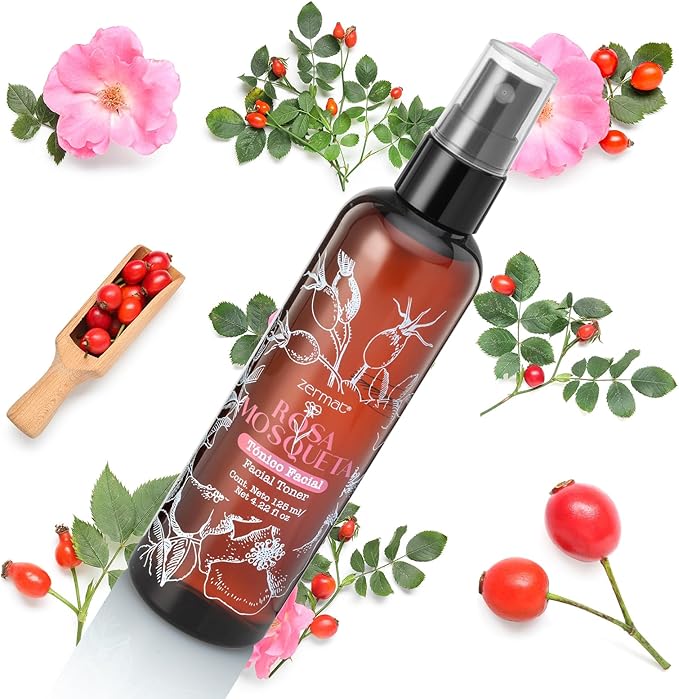 Zermat Rosa Mosqueta, Facial Toner, 4.22 Fl. Oz.