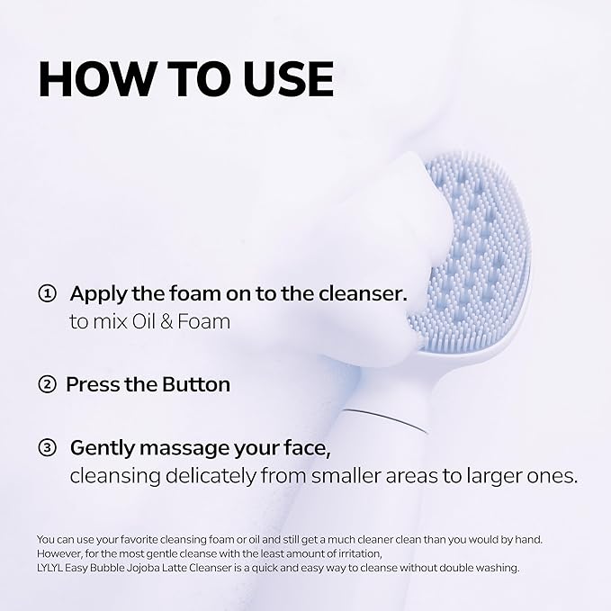 Wave Facial Sonic Cleanser | Deep Cleansing, Pore & Blackhead Care, 3 Modes, Replacable Head, 40,000 Cavitation Micro Vibrations, Waterproof Level IPX8, C-Type Charge, Korean Skincare (Pink)
