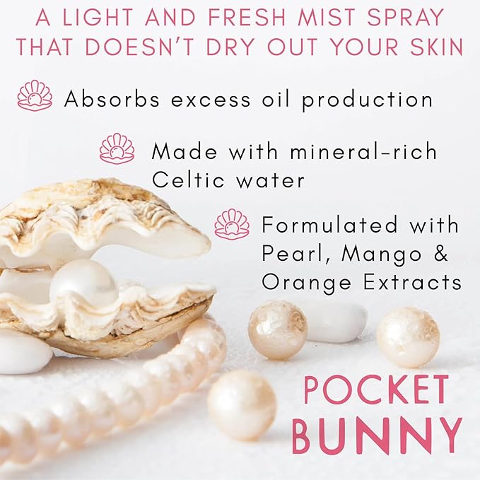 TONYMOLY Pocket Bunny Facial Mist - Hydrating Facial Spray for Moisture & Refreshment - Travel Size, Soothing Lightweight Skincare, K-Beauty Gift, Easter Basket Stuffer