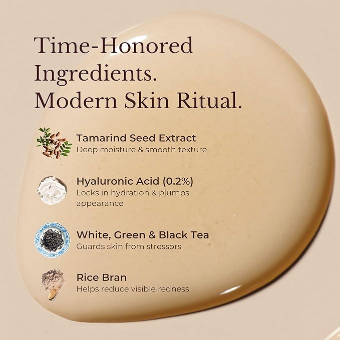 JUARA Triple Tea Hydrating Toner - Hyaluronic Acid Face Toner with Antioxidants, Oil-Free Plumping Gel for All Skin Types, 3.3 oz
