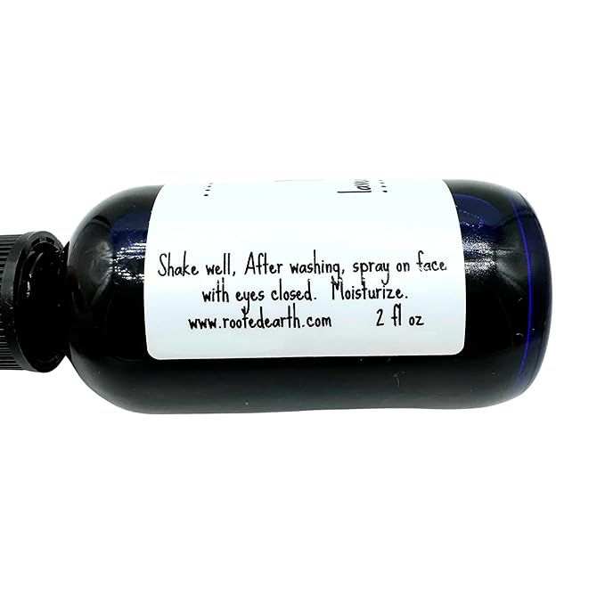 Chaga Lavender Face Toner - 2 fl oz - Herbal Mushroom Spray - Infused Natural Facial Mist for Dry Skin