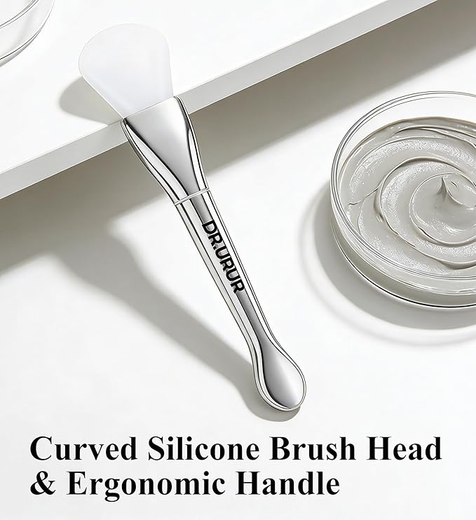 Silicone Mask Brush Applicator for Face Even Coverage Tool Durable Beauty Spatula Easy to Clean Korean Beauty Skincare Accessory