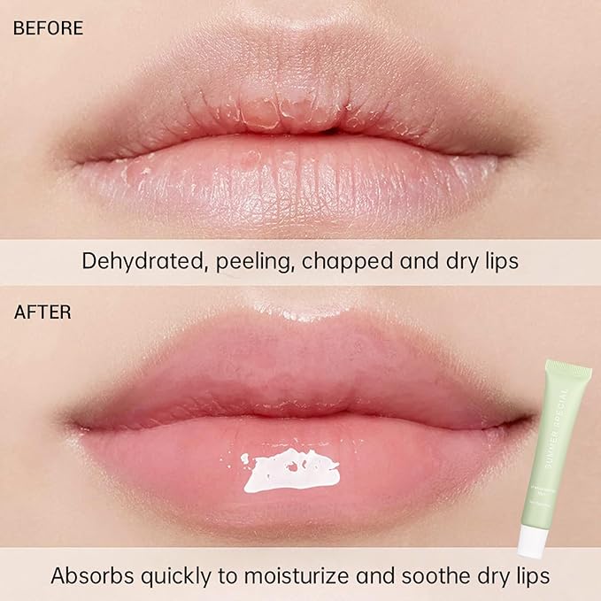 Lip Butter Balm Kit – Hydrating & Nourishing Tinted Lip Balm with Shea Butter & Avocado Oil – Lightweight, Non-Sticky, Glossy Lip Care for Soft & Smooth Lips