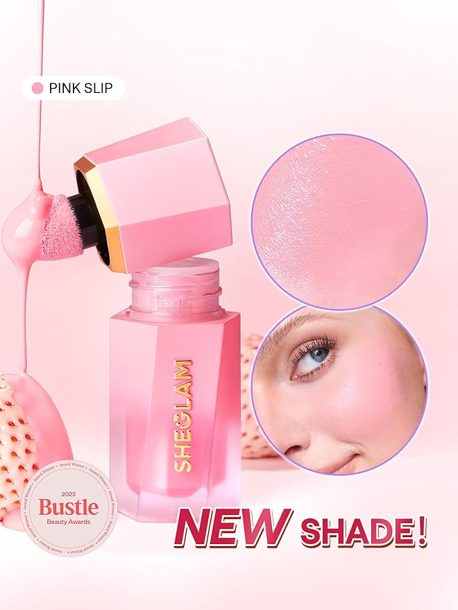 SHEGLAM Color Bloom Liquid Blush-007 Pink Slip