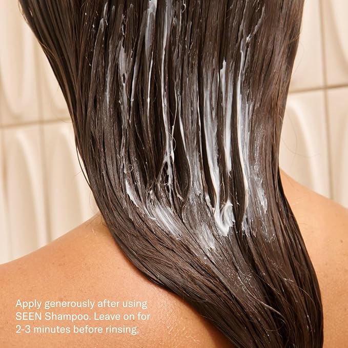 SEEN Conditioner Eco-Refill - Scented- Non-Comedogenic & Hair Conditioner- Dermatologist-Developed -Safe for Sensitive & Acne Prone Skin