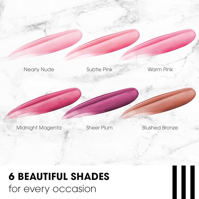 ChapStick Total Hydration Vitamin Enriched Tinted Lip Oil (Blushed Bronze, 1 Tube), Vitamin C, Vitamin E, Contains Omega 3 6 9, 0.24 Ounce