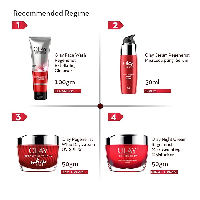 Olay Day Cream: Regenerist Microsculpting Mini Moisturiser (50g/1.8oz, Moisturizer SPF30)