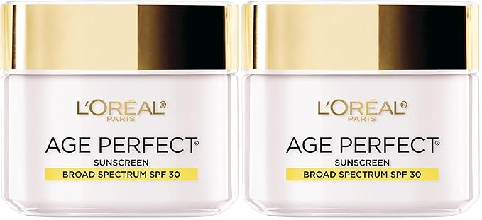 L'Oreal Paris Age Perfect Collagen Expert Anti-Aging Day Moisturizer 2.5 oz,(Pack of 2)