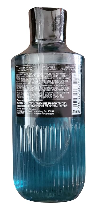 Bath & Body Works Men's Atlantic Ultimate Hydration Body Cream and Body Gel Wash 2 Piece Set