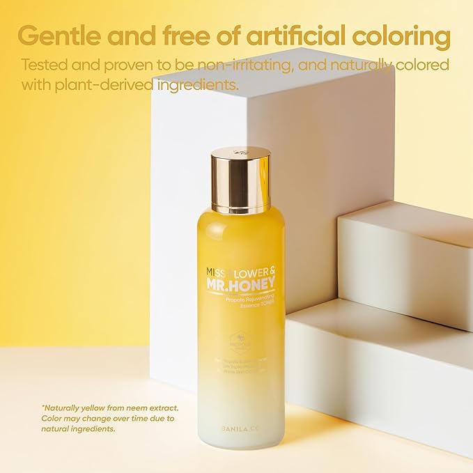 Banila Miss Flower & Mr.Honey Propolis Rejuvenating Essence Toner 190ml