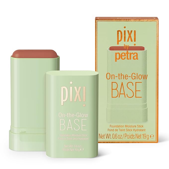 Pixi Beauty On-the-Glow Base| Tinted Moisturizer Foundation Stick | Espresso: : Rich, deep neutral shade| 0.6 oz / 19g