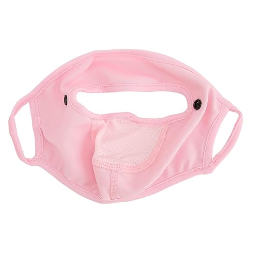 4 Pcs Full Face, Womens Sunscreen Face Veil, Tinted Moisturizers Multifunctional Ice Silk Face Veil Full Face for Hiking Tinted Moisturizers