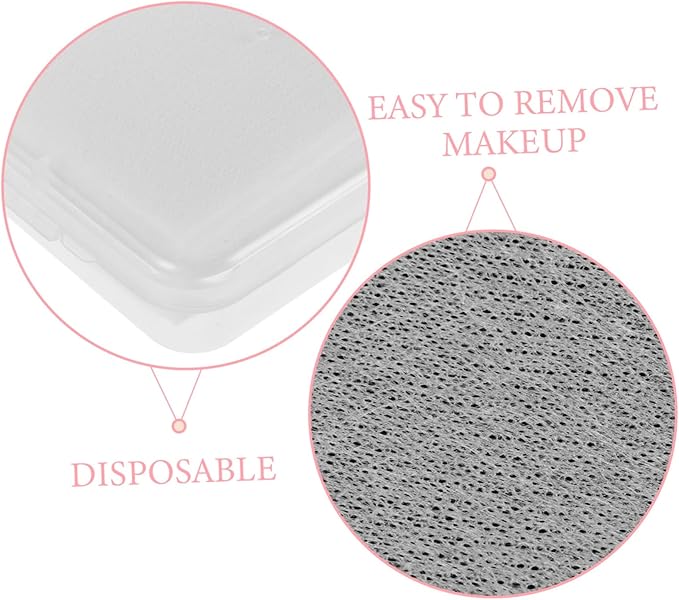 Happyyami 80pcs Silk Cotton Pads for Makeup Remover Gentle for Sensitive Skin Reusable Hydrating Toner Wipes Face Eye Cleansing Rounds No Lint