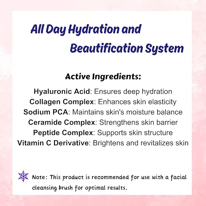 Club Suppin BB Hydrating Skincare Cream, Makeup Foundation Moisturizer for Women of All Skin Types, Strenghtens & Enhances Skins, Lightweight C Pastel Rose, 1.06oz/30g
