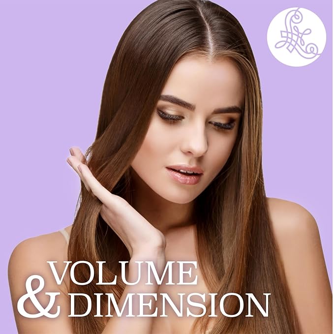 Luseta Biotin & Collagen Shampoo and Conditioner Set for Thinning Hair – Thickening & Strengthening with Argan Oil - Adds Volume, Shine & Manageability Sulfate Free, Paraben Free -16.9 fl oz (2 Pack)