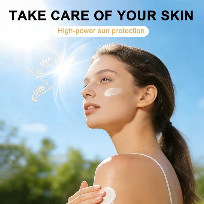 60PCS Mini Sunscreen SPF50+ PA+++ - Travel Size Sunscreen Bulk for Face & Body, Lightweight & Non-Greasy, Water-Resistant, Perfect for Summer Party & Thank You Gifts