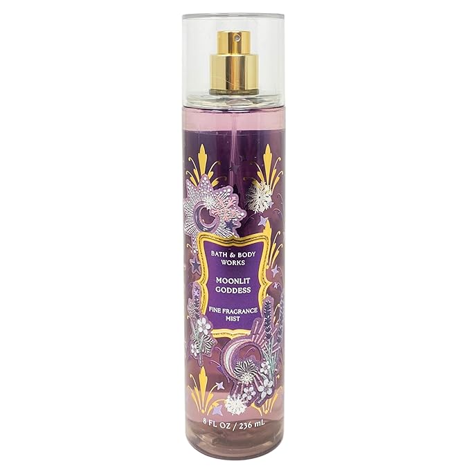 Bath & Body Works Moonlight Goddess 2 Pack Fragrance Mist Bundle with a Lavender Dream Bar Soap