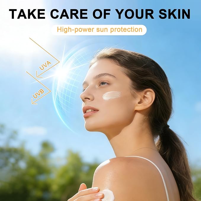 30PCS Mini Sunscreen SPF50+ PA+++ - Travel Size Sunscreen Bulk for Face & Body, Lightweight & Non-Greasy, Water-Resistant, Perfect for Summer Party & Thank You Gifts