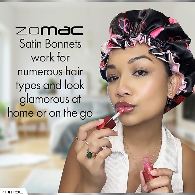 Facial Gift Set with Ambi Dry and Combination Skin Products, Includes Cocoa Butter Cleansing Bar, Pore Minimizing Toner, Complexion Facial Cleanser and Satin Bonnet