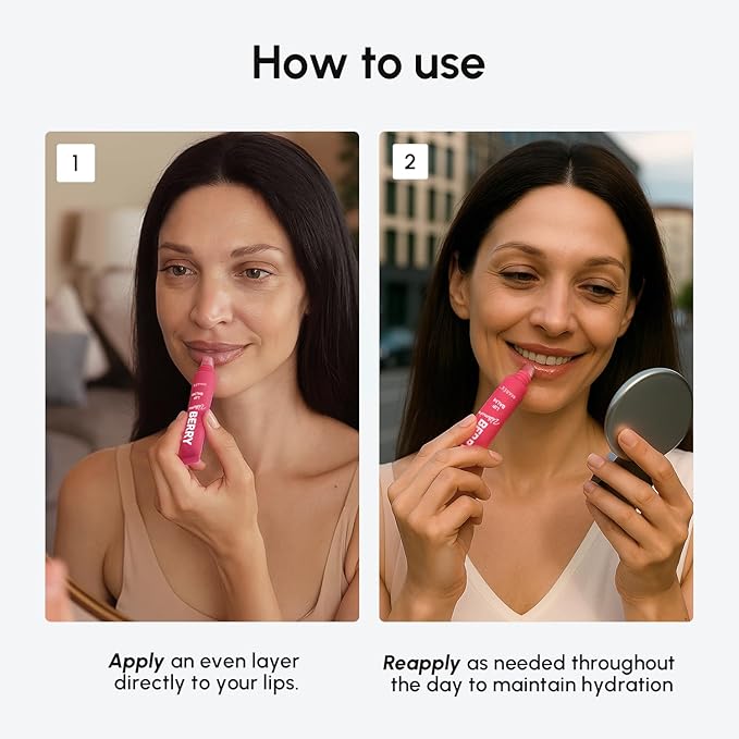 MAREE Lip Balm Hydrating – Lip Butter Moisturizer For Very Dry Lips – Balsamo Labial Hidratante de Labios