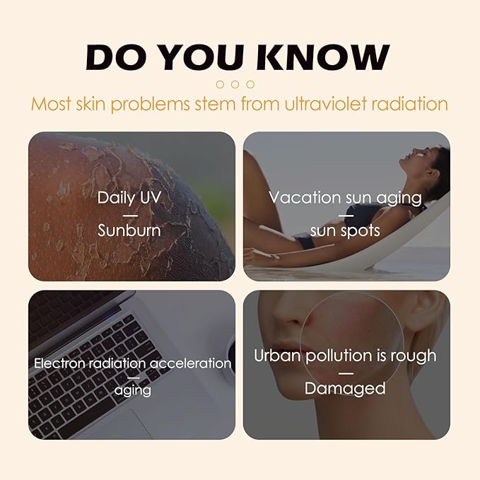 Powder sunscreen for face， SPF 50 Brush Sunscreen Powder for Face & Scalp,Lasting Lightweight Breathable, for All Skin (2PCS)