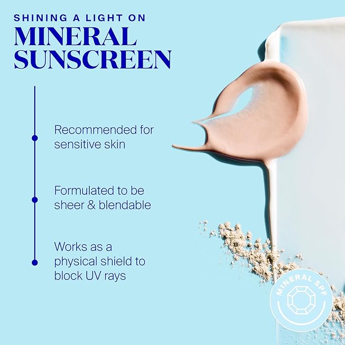 Supergoop! Mineral Mattescreen (SPF 40) - 45 mL - Mineral, Oil-Free Broad Spectrum Sunscreen - Smooths Skin’s Appearance, Minimizes Pores & Controls Shine - Water & Sweat Resistant